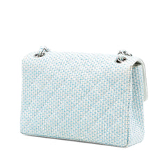 CC Quilted Tweed Chain Flap