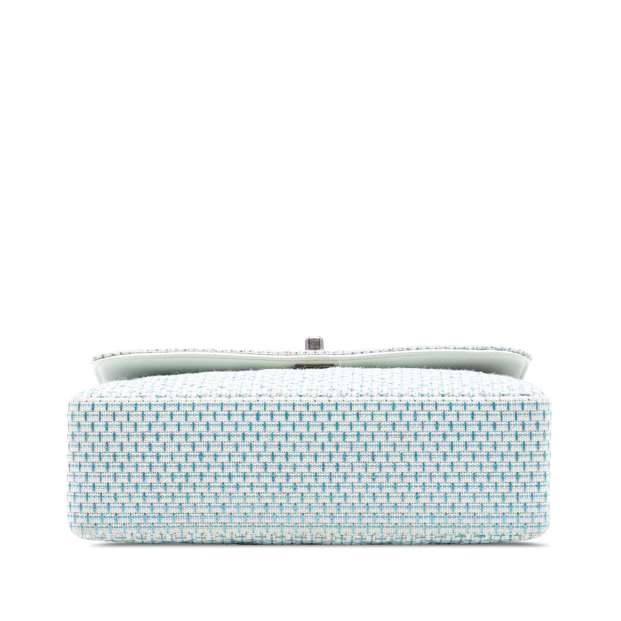 CC Quilted Tweed Chain Flap