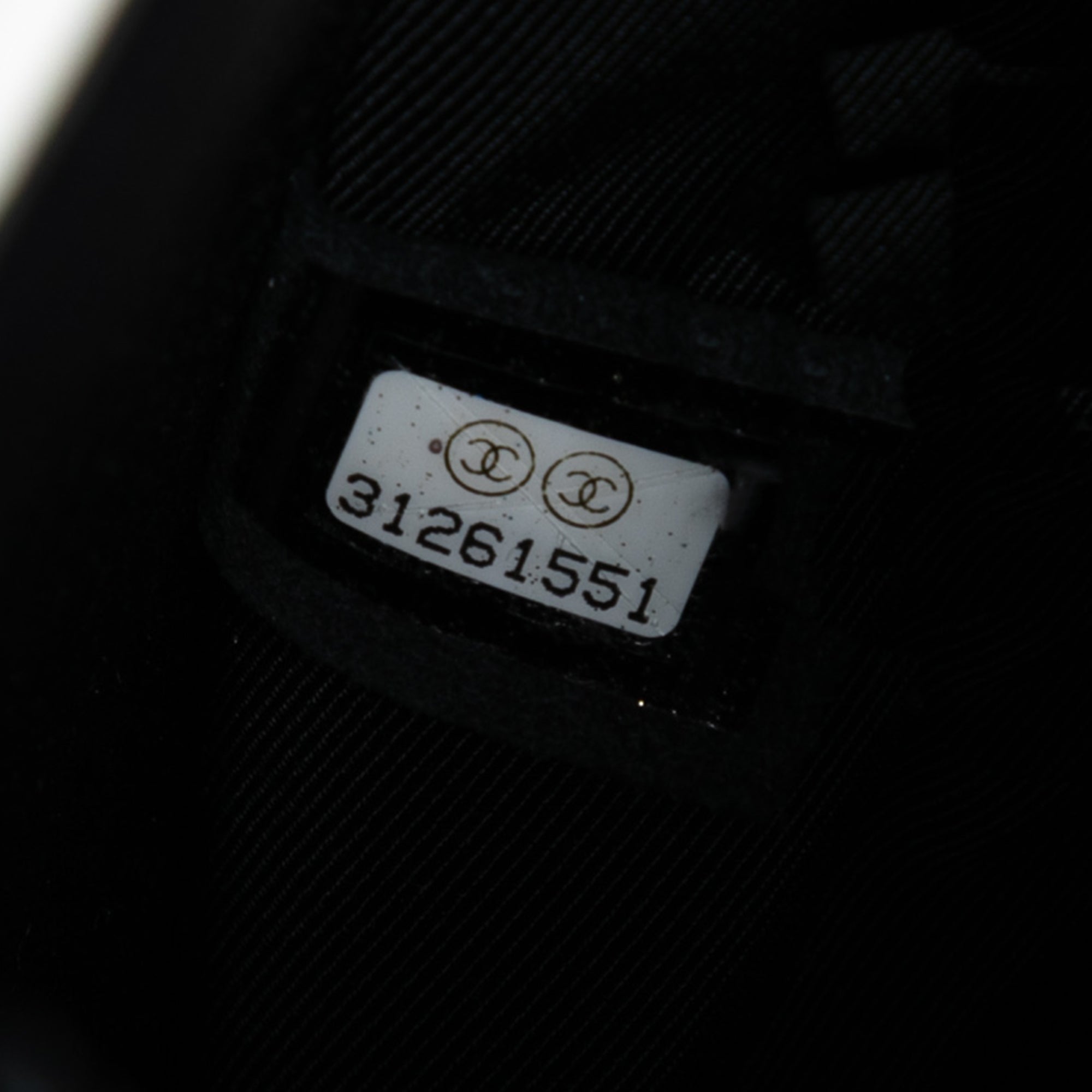 CC Lambskin Split Clutch with Chain