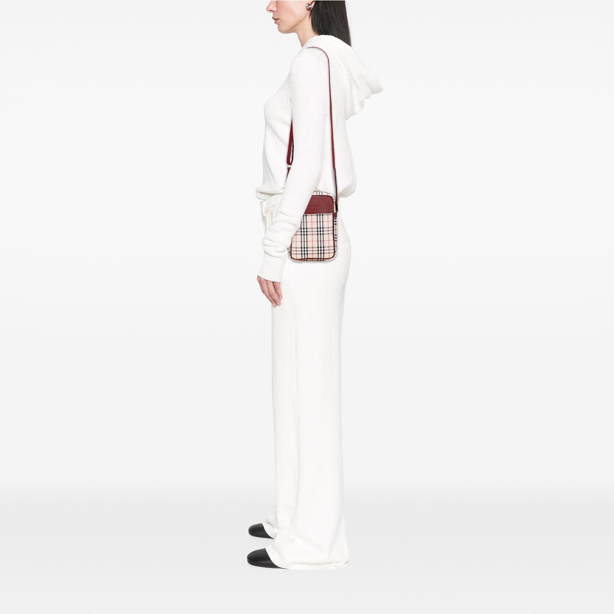 House Check Canvas Crossbody
