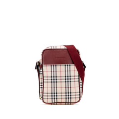 House Check Canvas Crossbody