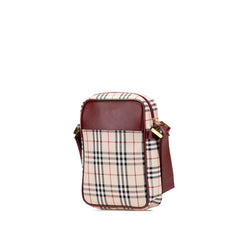 House Check Canvas Crossbody