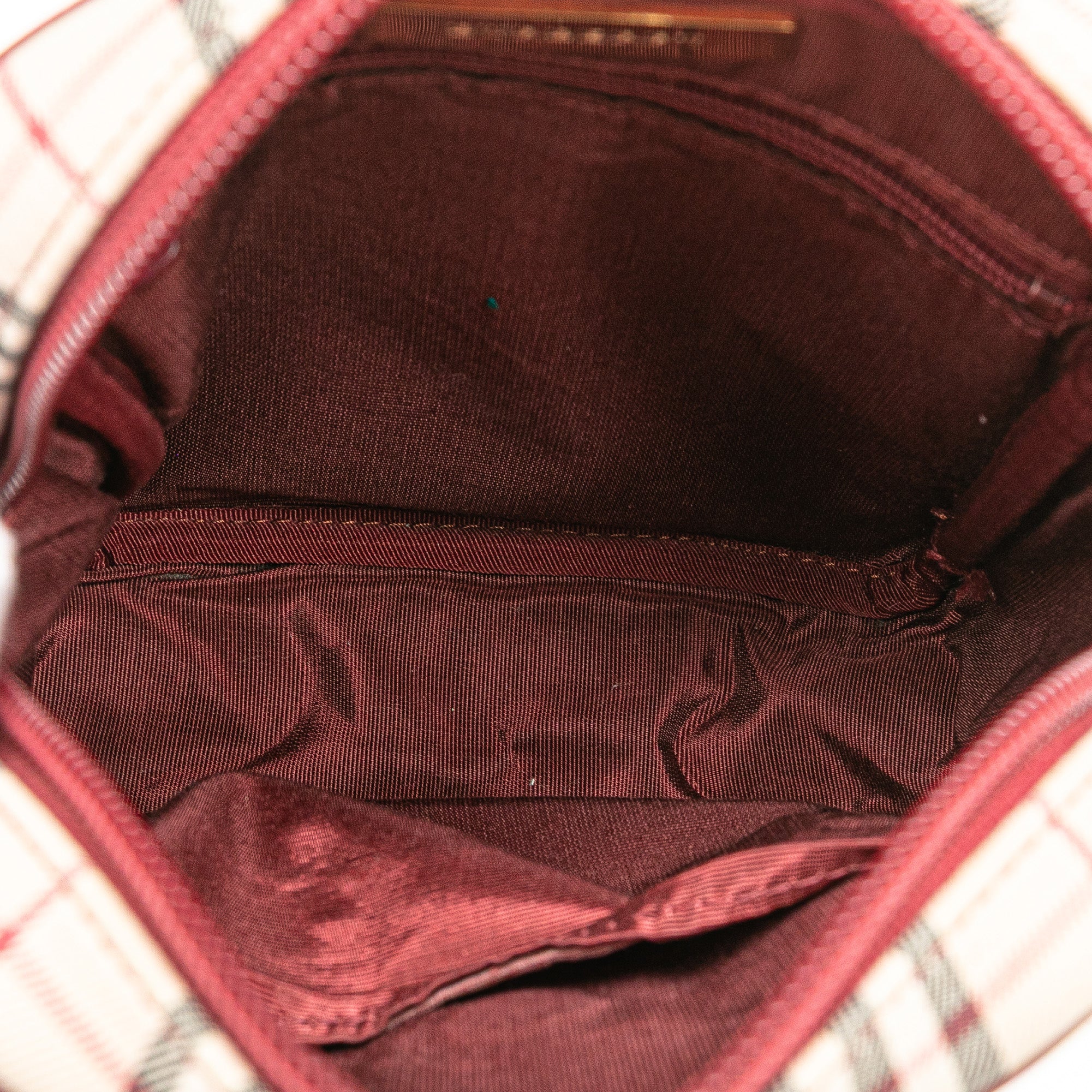 House Check Canvas Crossbody