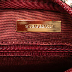 House Check Canvas Crossbody