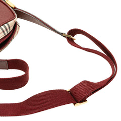 House Check Canvas Crossbody
