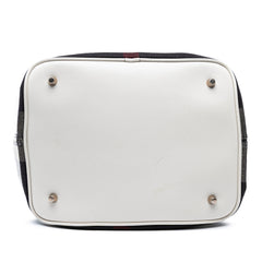 Medium Mega Check Canvas Ashby Bucket Bag