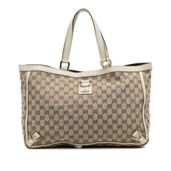 GG Canvas Abbey D Ring Tote