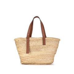 Large Raffia Basket Bag