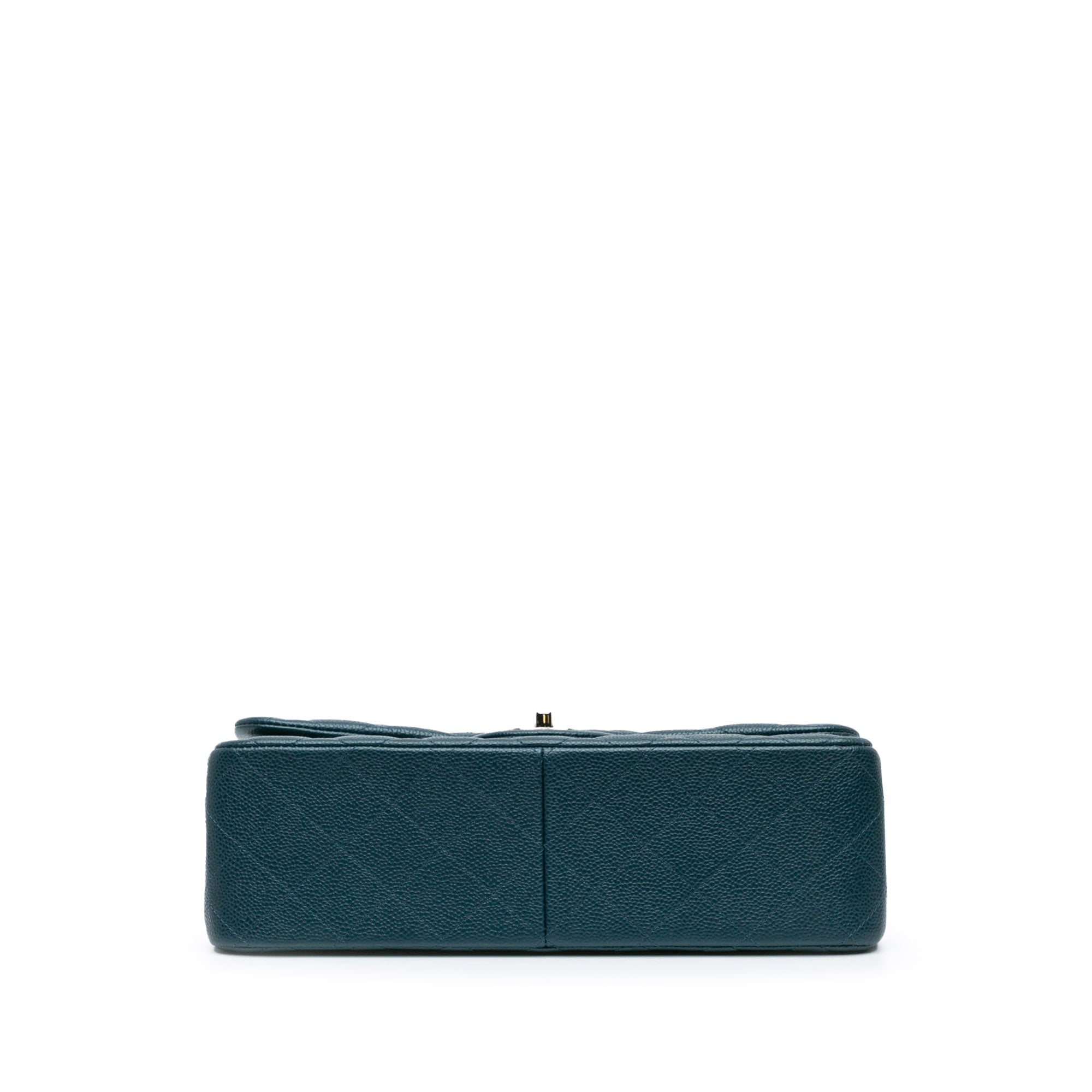 Jumbo Classic Caviar Double Flap