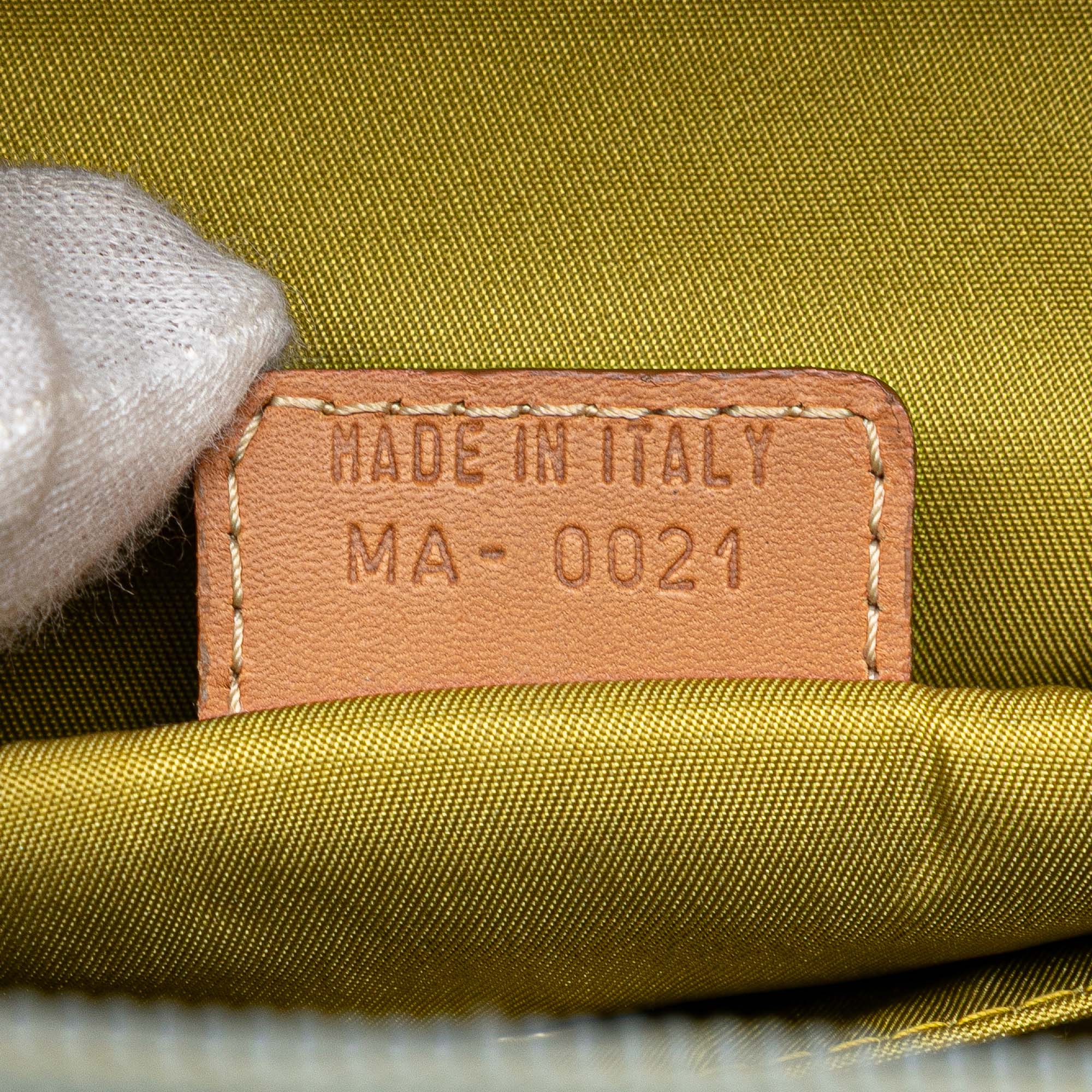 Denim Double Saddle Bowler Bag