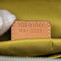 Denim Double Saddle Bowler Bag