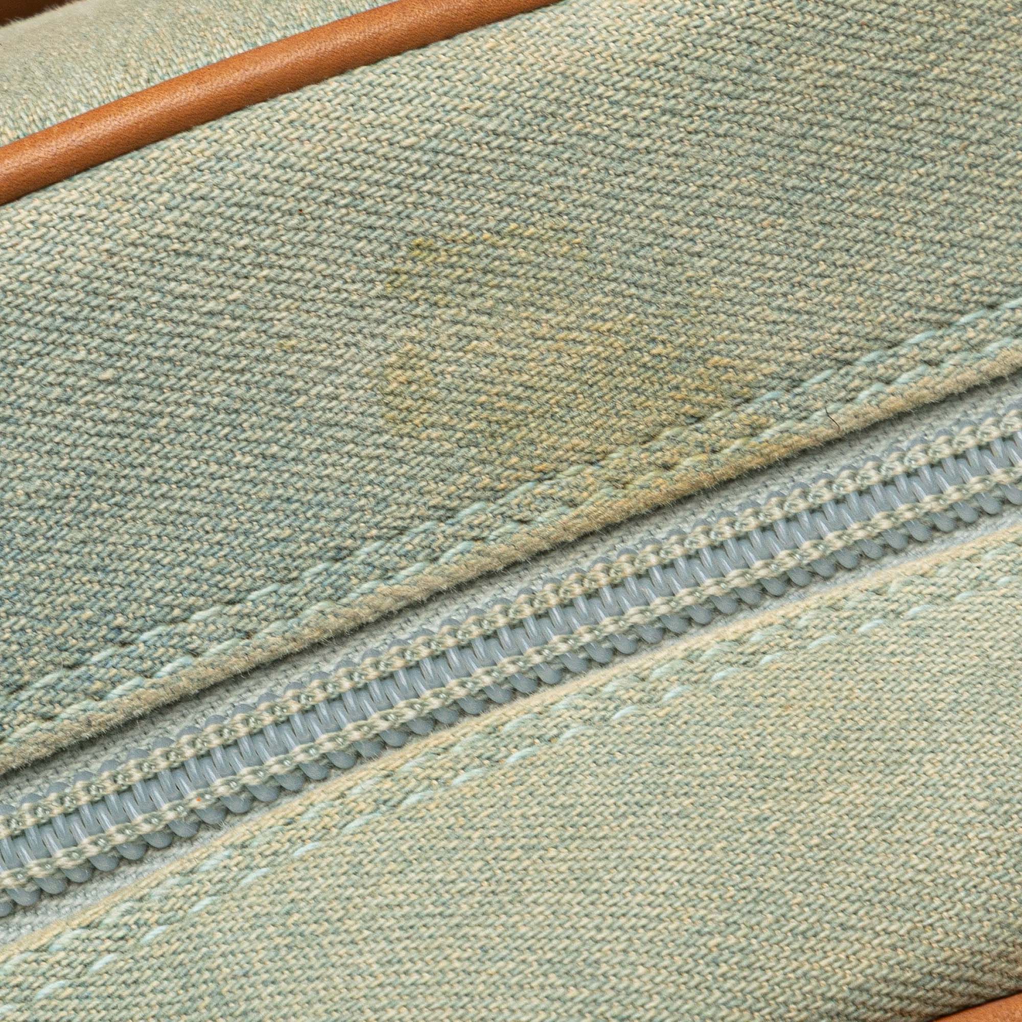 Denim Double Saddle Bowler Bag