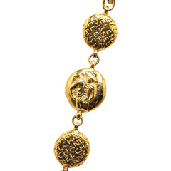 Gold Plated Coco Mademoiselle Chain Necklace_4