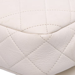 Mini Glazed Calfskin Pearl Side Flap