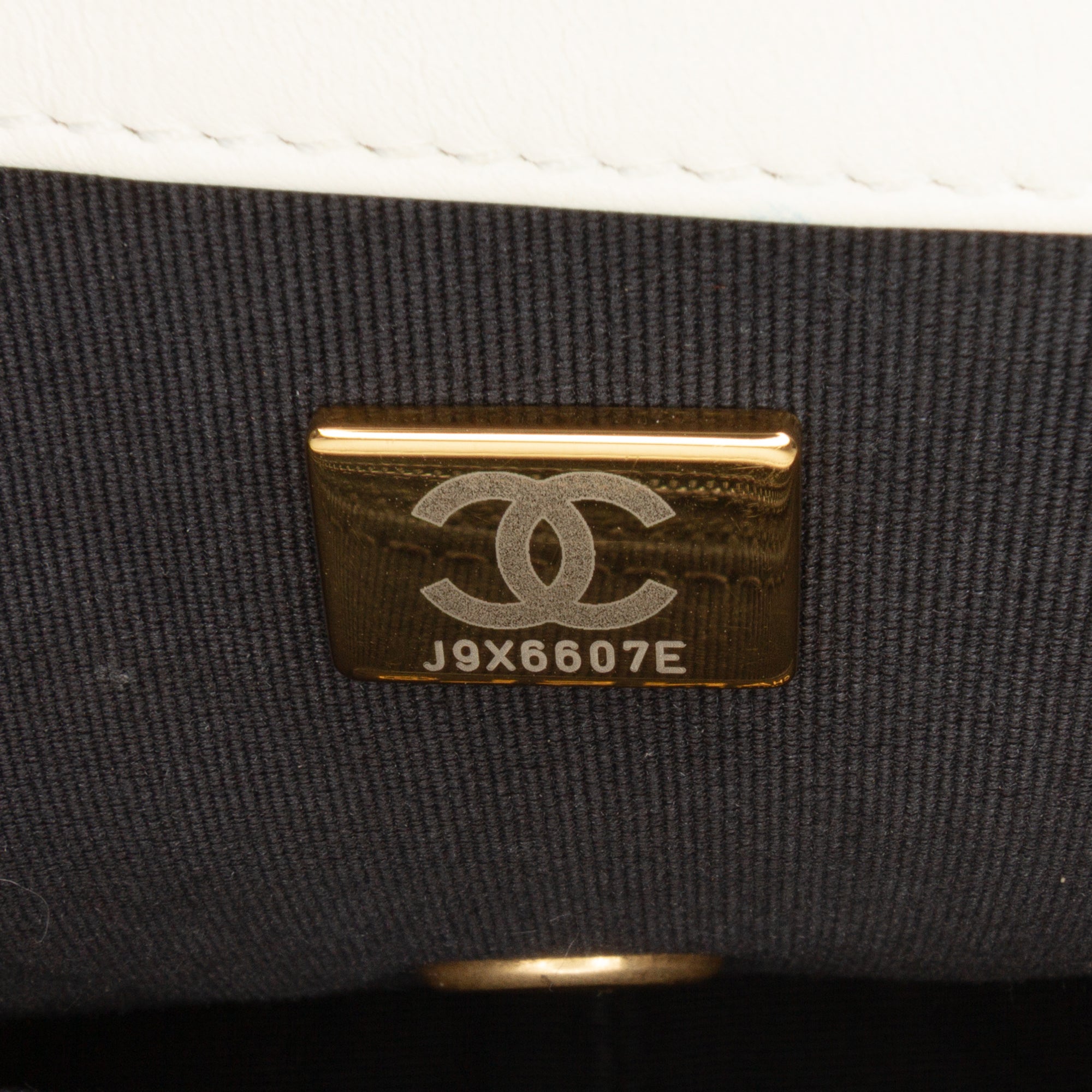 Mini Glazed Calfskin Pearl Side Flap