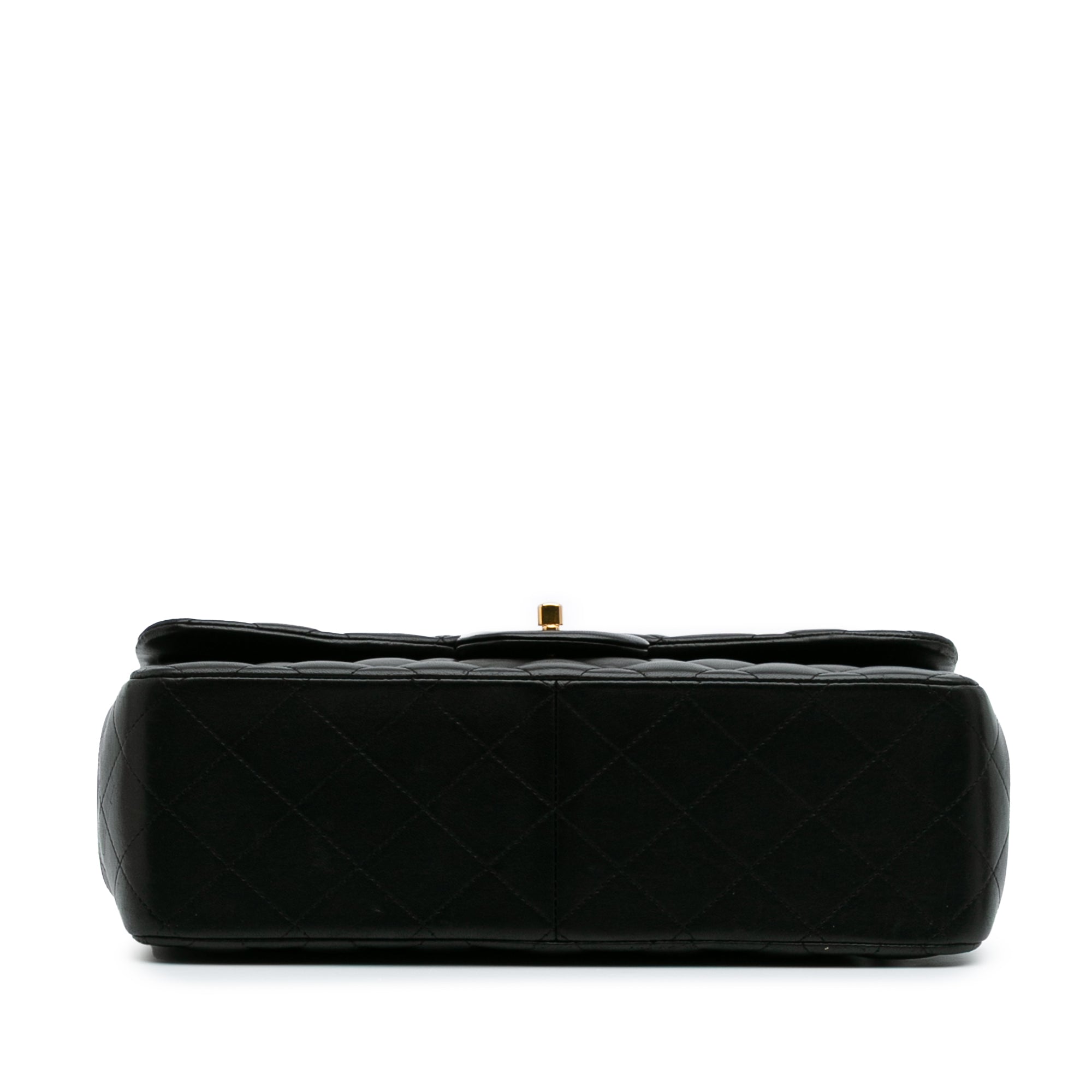 Jumbo Classic Lambskin Double Flap