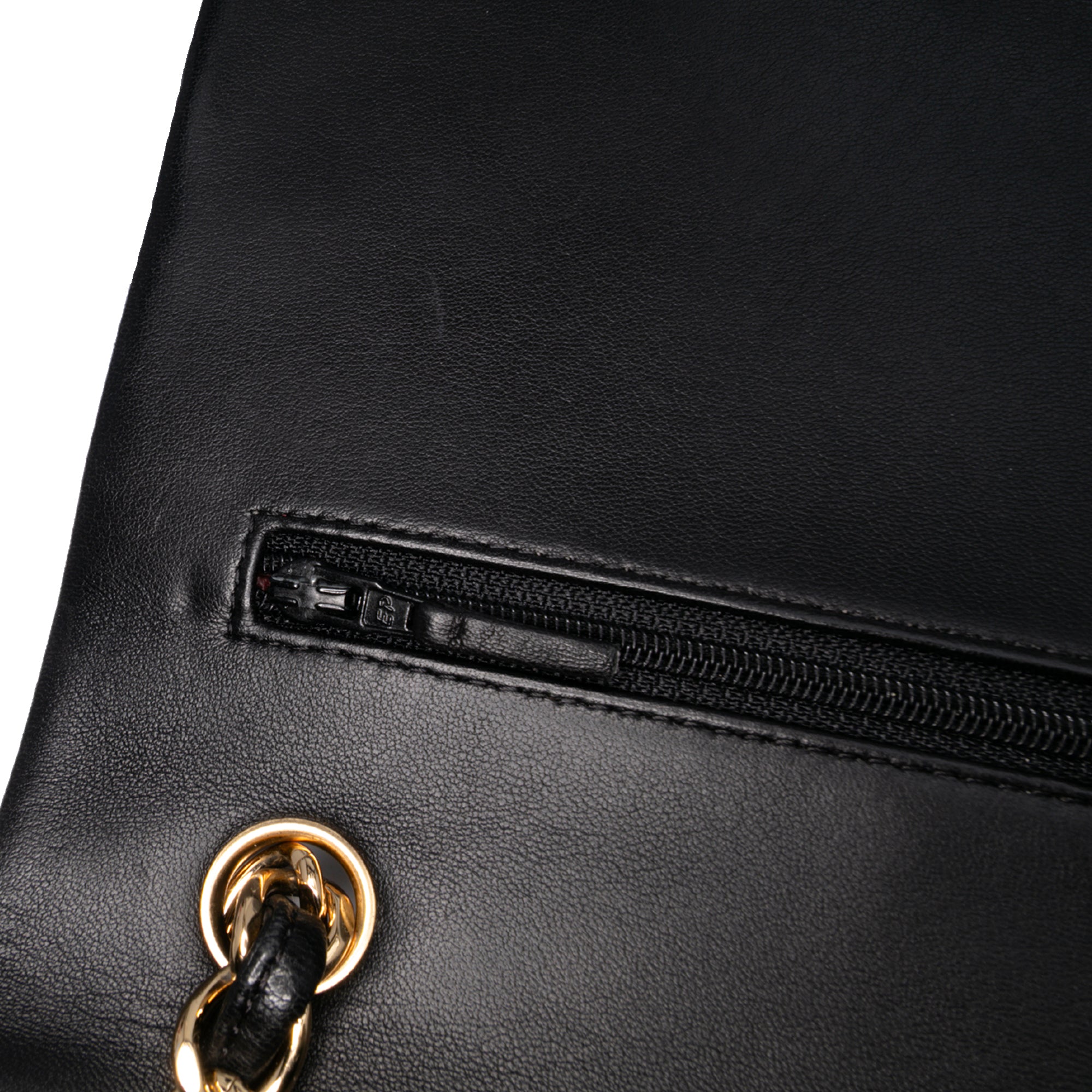Jumbo Classic Lambskin Double Flap