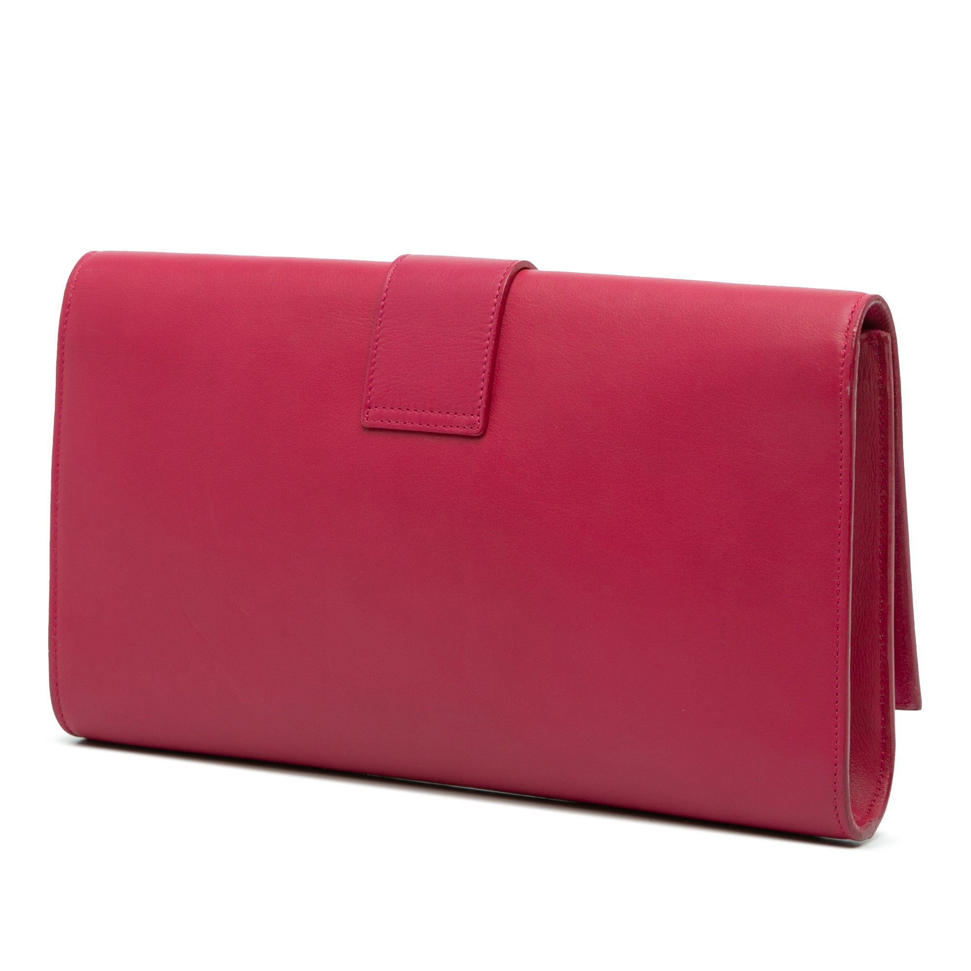 Leather Chyc Ligne Clutch
