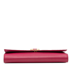 Leather Chyc Ligne Clutch