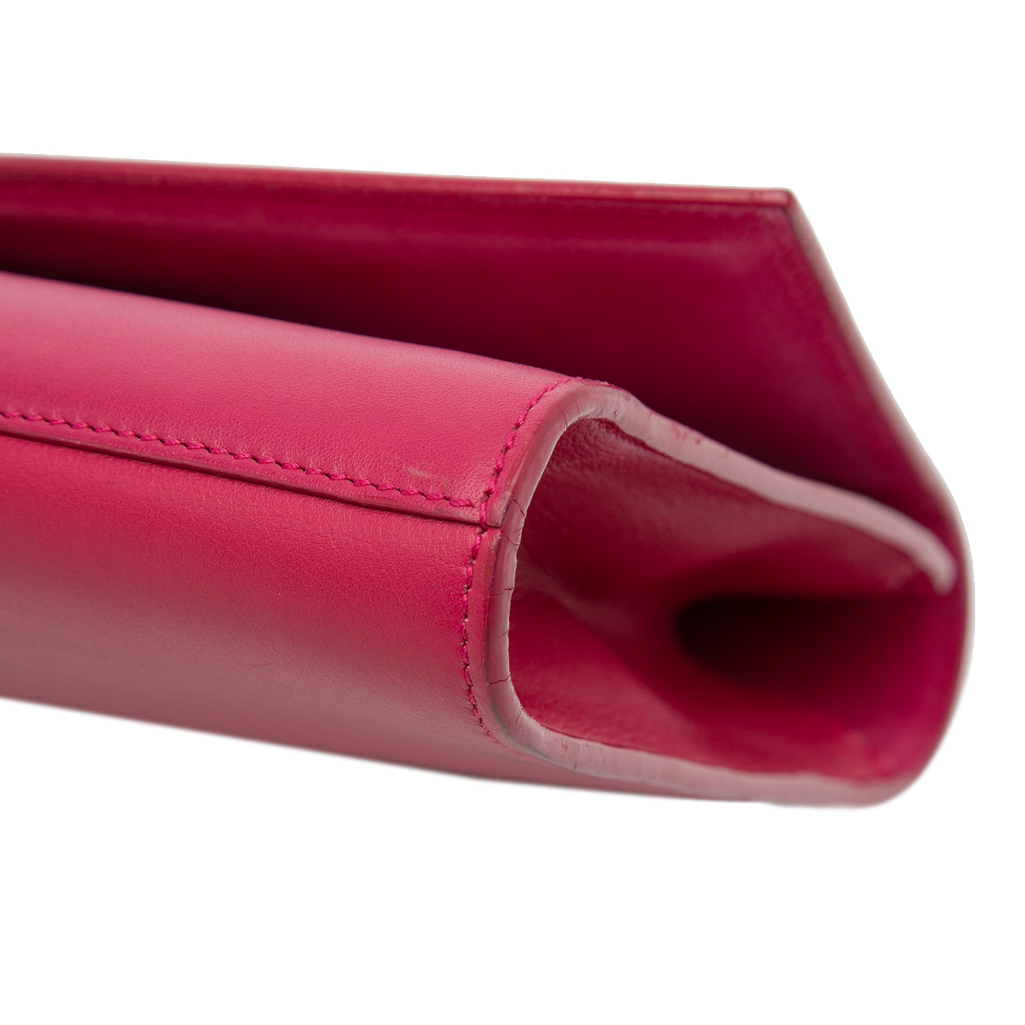 Leather Chyc Ligne Clutch