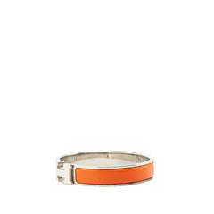 Narrow Enamel Clic H Bracelet PM