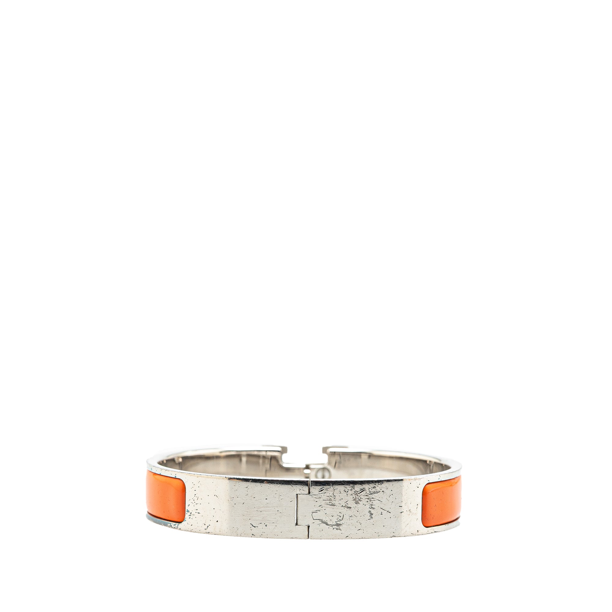 Narrow Enamel Clic H Bracelet PM