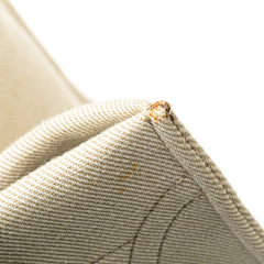 Medium Striped Canvas Phantom Luggage Tote