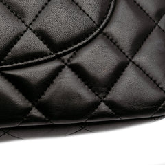 Jumbo Classic Lambskin Double Flap
