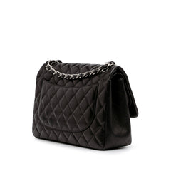Jumbo Classic Lambskin Double Flap
