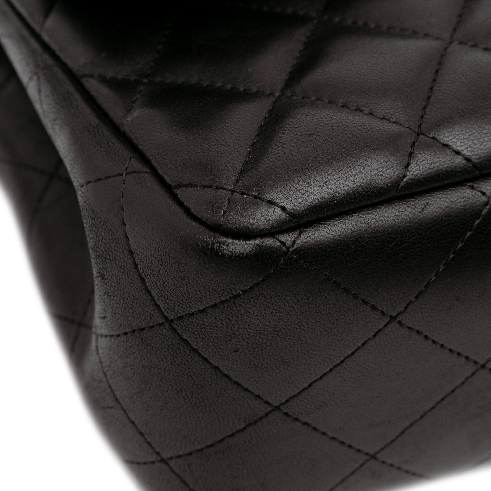 Jumbo Classic Lambskin Double Flap