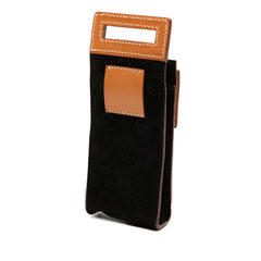 C Macadam Suede Pochette Crossbody