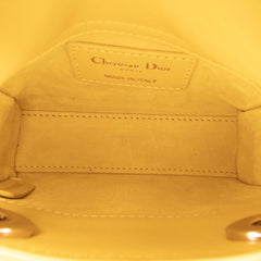 Micro Lambskin Cannage Lady Dior
