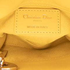 Micro Lambskin Cannage Lady Dior