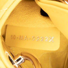 Micro Lambskin Cannage Lady Dior