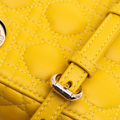 Micro Lambskin Cannage Lady Dior