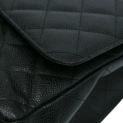 Maxi Classic Caviar Double Flap