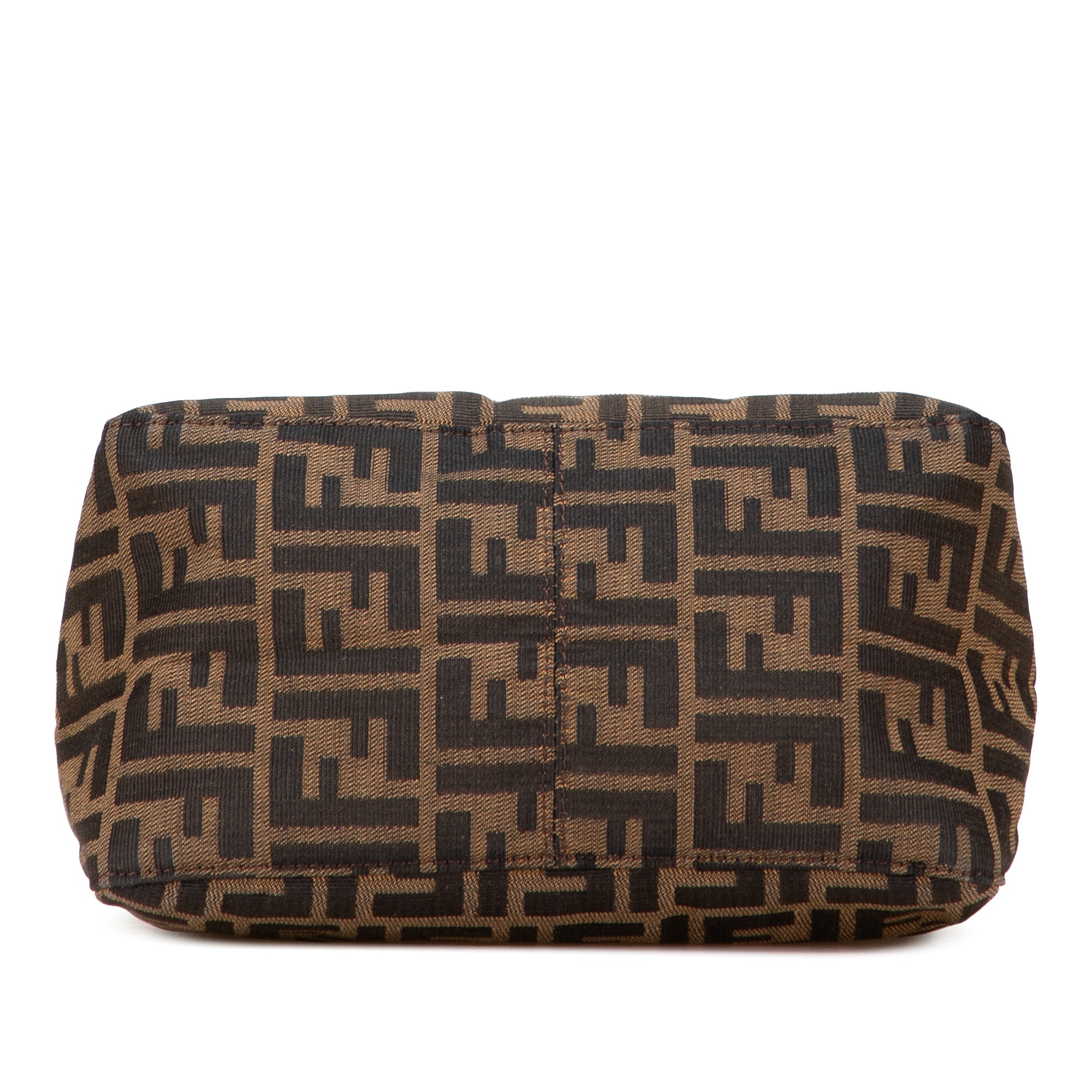 Zucca Canvas Double Flap Shoulder Bag