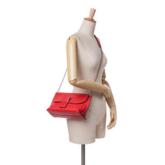 Leather Repeat Anagram Avenue Crossbody