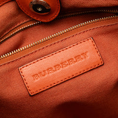 Small Leather Canterbury Tote