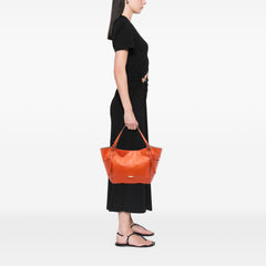 Small Leather Canterbury Tote