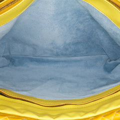 Leather Intrecciato Tote