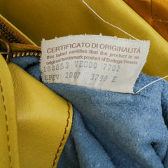 Leather Intrecciato Tote