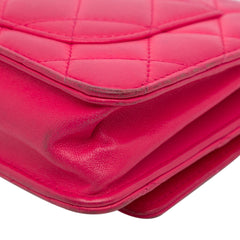 Classic Lambskin Wallet on Chain