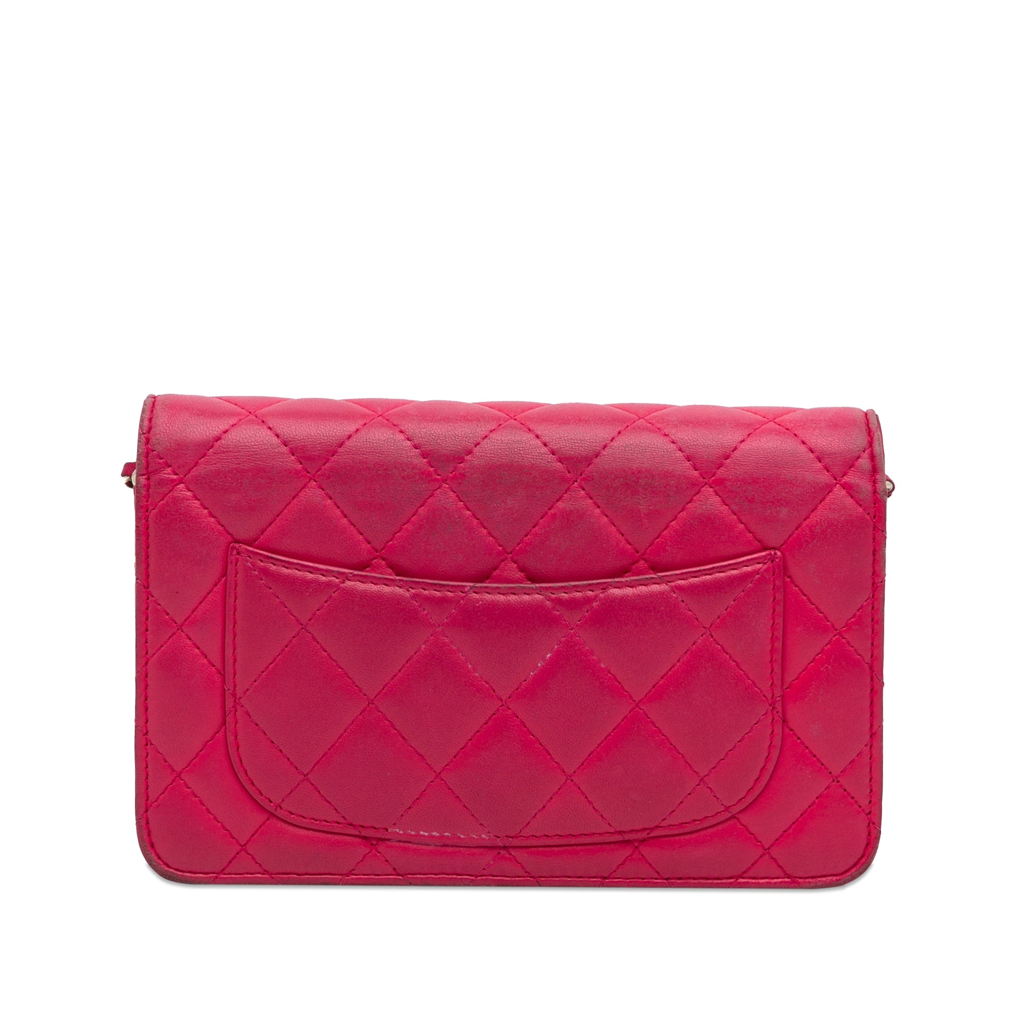 Classic Lambskin Wallet on Chain