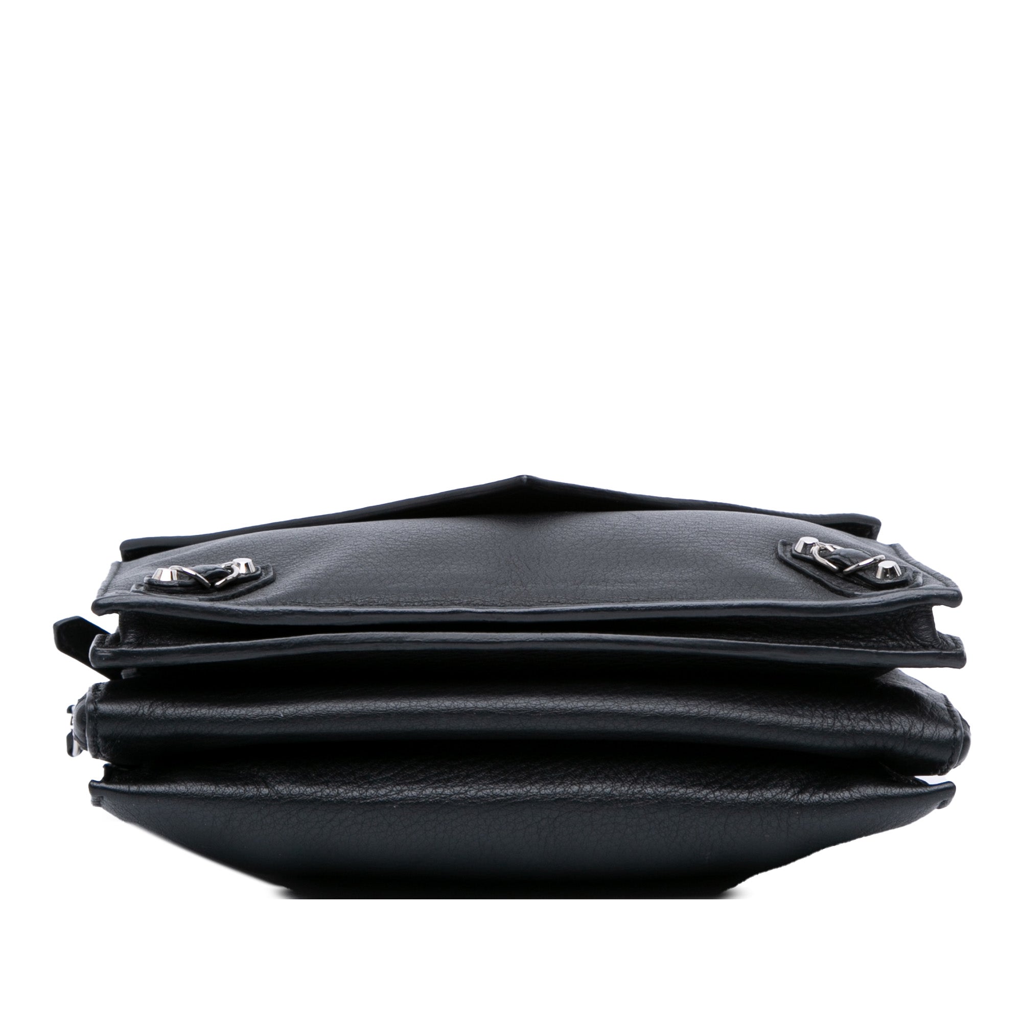 XS Leather Papier Triple Zip Around Crossbody