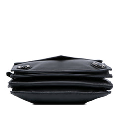XS Leather Papier Triple Zip Around Crossbody
