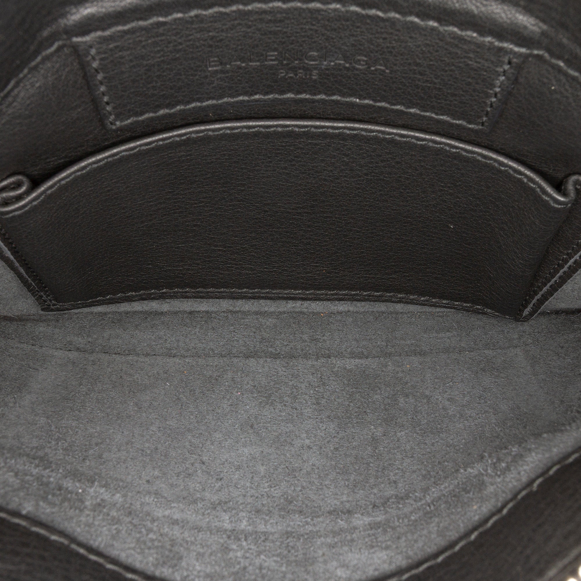 XS Leather Papier Triple Zip Around Crossbody