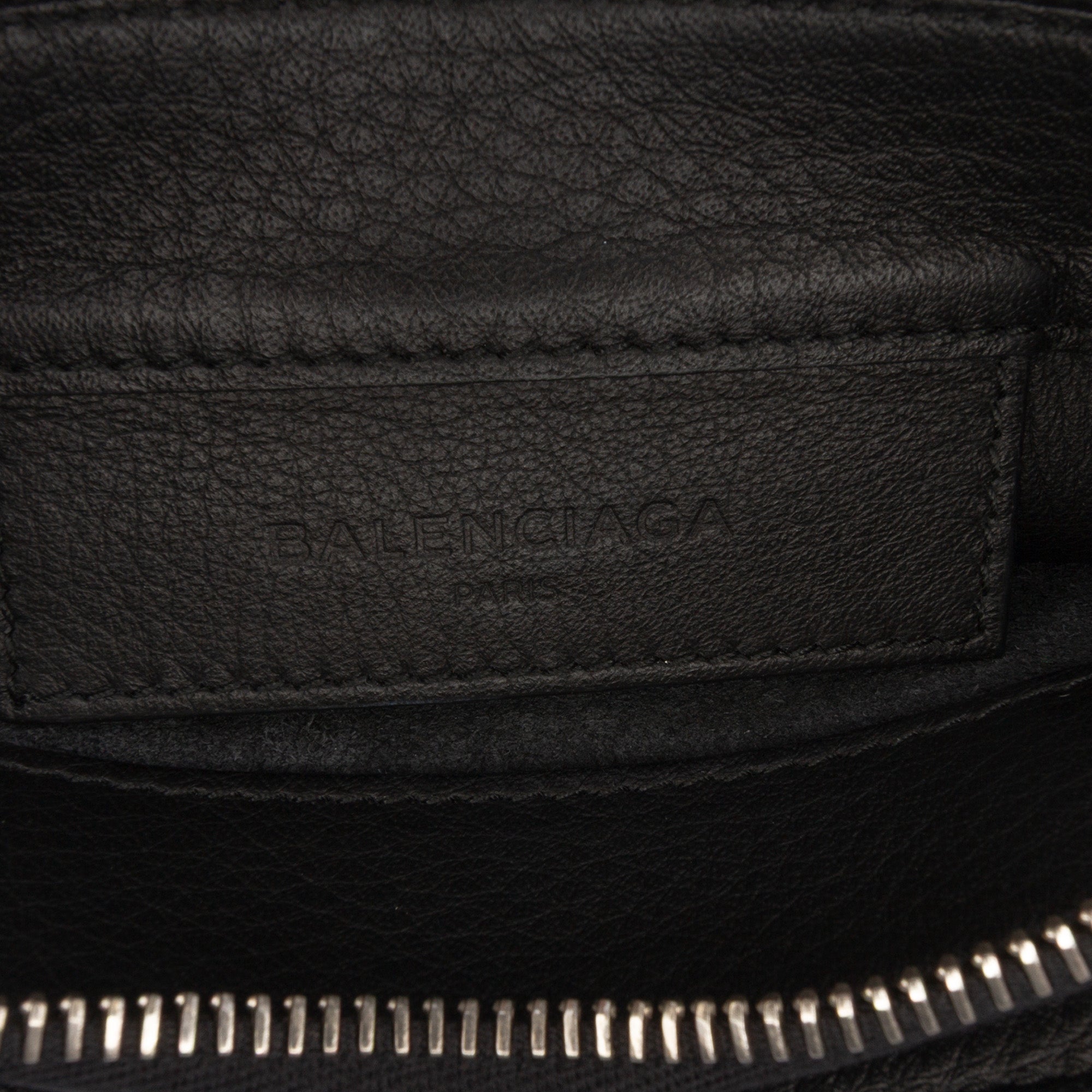 XS Leather Papier Triple Zip Around Crossbody