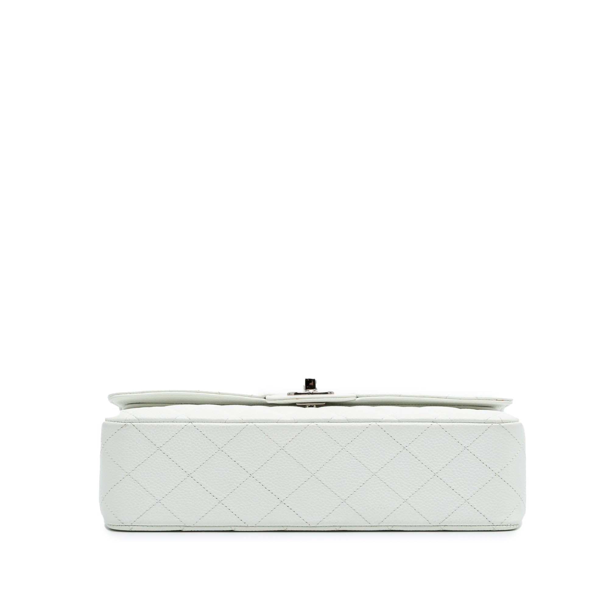 Medium Classic Caviar Lined Double Flap