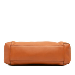Leather Lady Tassel Top Handle Bag